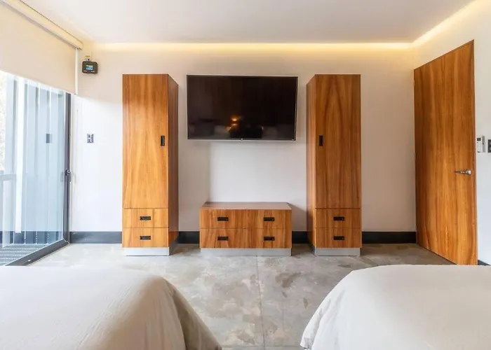 Zielo Londres ,modern With Ac & Rooftop Terrace Mexico City