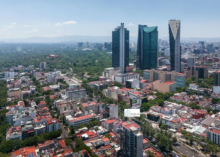 Zielo Londres ,modern With Ac & Rooftop Terrace * Mexico City
